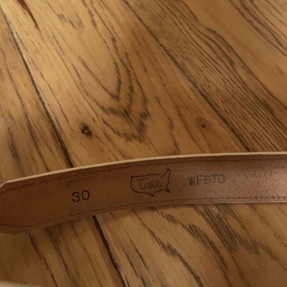 Coastal Cowgirl White Leather Belt - Picture 2 of 7